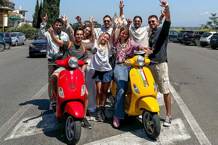 Rome Private Vespa Tour: Hotel Pick-up Included | wizardtrip