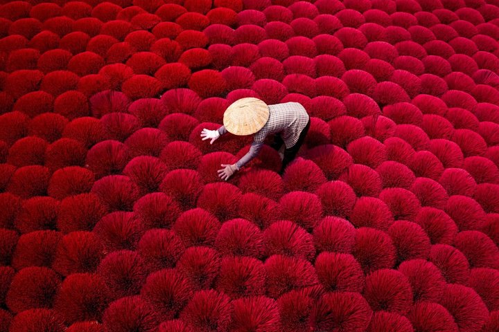 Explore Vietnamese conical hat and incense making traditions on a small group tour from Hanoi, photo 50 | wizardtrip