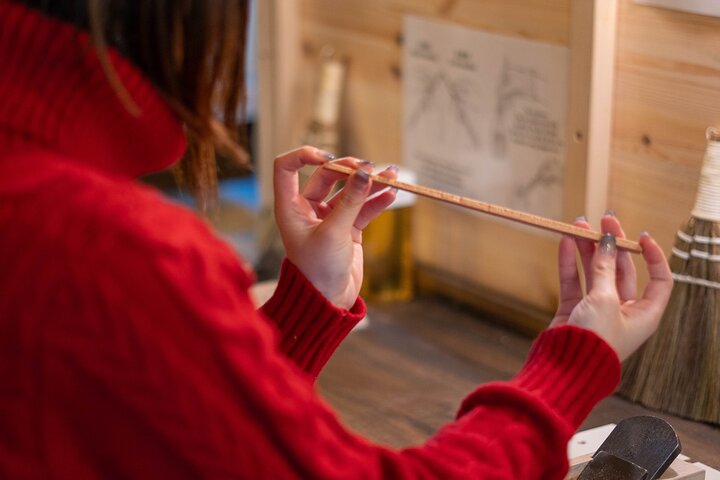 Kyoto spisepindefremstillingsworkshop med trævalg og graveringsmulighed i Gion, foto 6 | wizardtrip