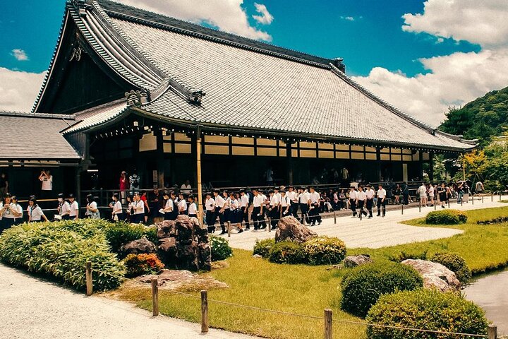 Tour a piedi attraverso la Foresta di Bambù di Arashiyama, il Parco delle Scimmie e il Tempio Tenryu-ji di Kyoto, foto 7 | wizardtrip