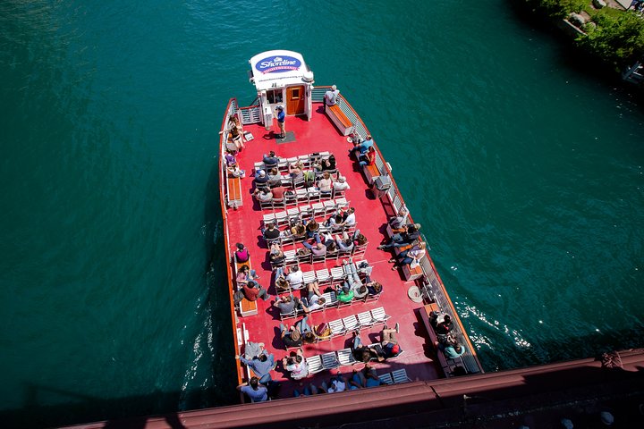 Chicago elvecruise som viser ikoniske skyskrapere og byens skyline, foto 18 | wizardtrip