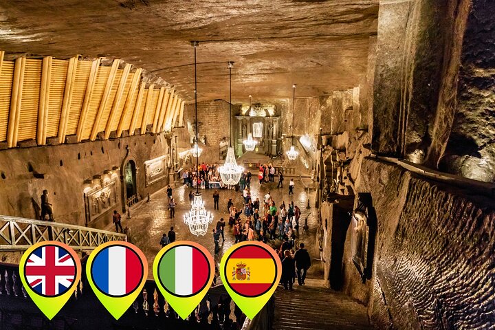 Visite Guidée des Mines de Sel de Wieliczka + Billet & Transfert depuis Cracovie | wizardtrip