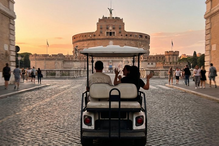 Privat golftur, der udforsker Roms ikoniske vartegn som Colosseum og Trevi-fontænen, foto 6 | wizardtrip