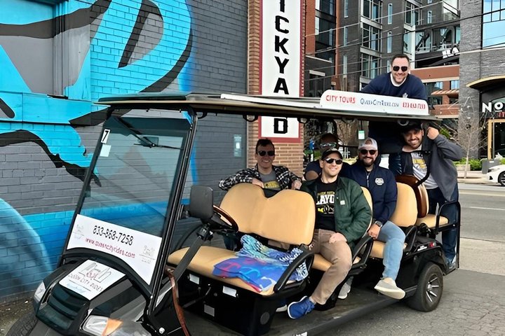 Milieuvriendelijke golfkar stadstour in Charlotte, VS, met bezienswaardigheden en historische plekken, foto 21 | wizardtrip