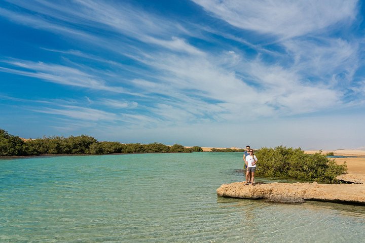 Erkunden Sie die atemberaubenden Korallenriffe, einzigartigen geologischen Formationen und kristallklaren Gewässer des Ras Mohammed Nationalparks auf einer geführten Tour ab Sharm El Sheikh, Foto 31 | wizardtrip