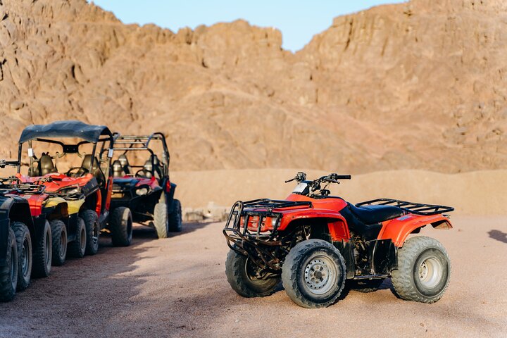 Aventura de quadriciclo e passeio de camelo no deserto de Sharm El Sheikh com vistas para a Montanha do Eco, foto 15 | wizardtrip