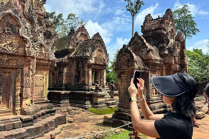 Heldagstur til Banteay Srei og fem andre gamle templer nær Siem Reap, Cambodja, foto 9 | wizardtrip