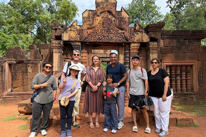 Heldagstur til Banteay Srei og fem andre gamle templer nær Siem Reap, Cambodja, foto 14 | wizardtrip