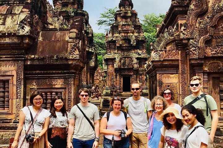 Heldagstur til Banteay Srei og fem andre gamle templer nær Siem Reap, Cambodja, foto 15 | wizardtrip