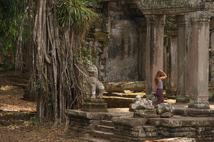 Heldagstur til Banteay Srei og fem andre gamle templer nær Siem Reap, Cambodja, foto 29 | wizardtrip