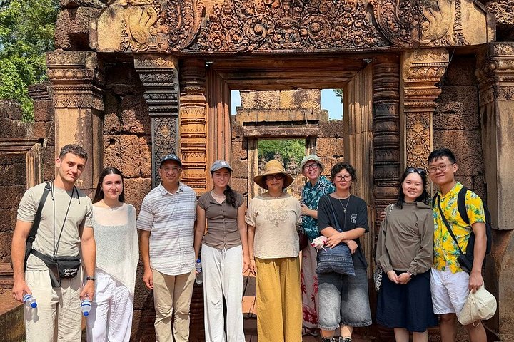 Heldagstur til Banteay Srei og fem andre gamle templer nær Siem Reap, Cambodja, foto 36 | wizardtrip