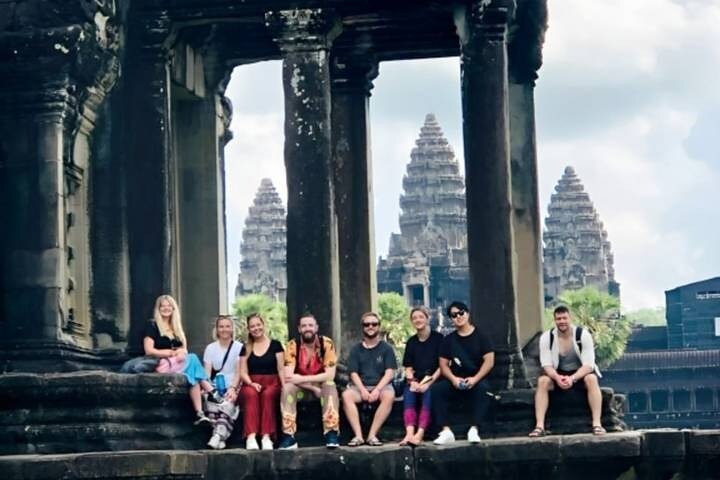 Lever de soleil sur le complexe emblématique du temple d'Angkor Wat à Siem Reap, Cambodge, photo 16 | wizardtrip