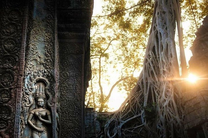 Lever de soleil sur le complexe emblématique du temple d'Angkor Wat à Siem Reap, Cambodge, photo 21 | wizardtrip