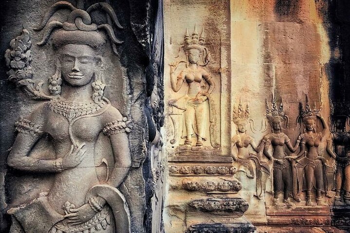 Lever de soleil sur le complexe emblématique du temple d'Angkor Wat à Siem Reap, Cambodge, photo 26 | wizardtrip
