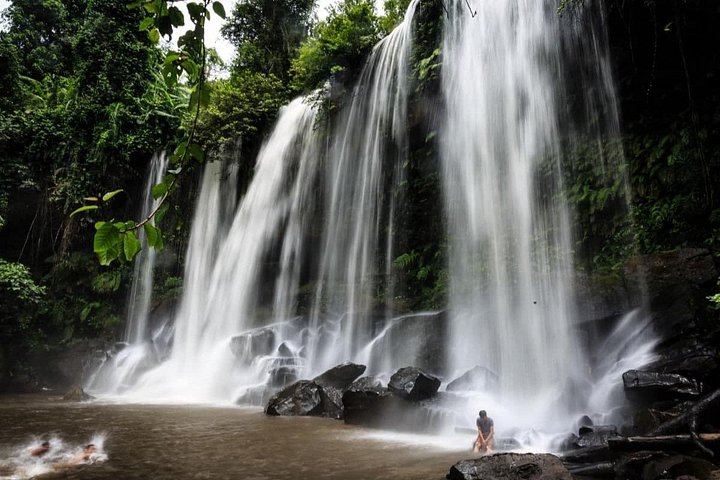 Heldagstur till Phnom Kulen nationalpark, Kambodja, med vattenfall, lingas och Buddhastatyer, foto 10 | wizardtrip