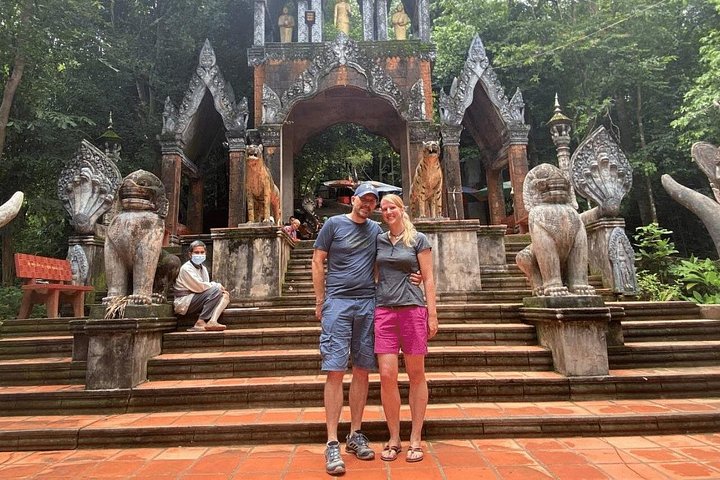 Heldagstur till Phnom Kulen nationalpark, Kambodja, med vattenfall, lingas och Buddhastatyer, foto 12 | wizardtrip
