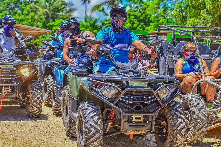 Off-road ATV og Buggy eventyr i Punta Cana, udforskning af landlige stier, en vandgrotte og Macao Strand, foto 7 | wizardtrip