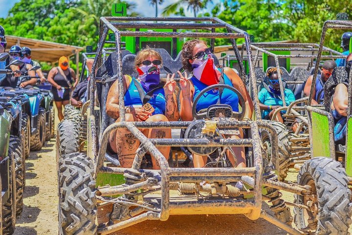 Off-road ATV og Buggy eventyr i Punta Cana, udforskning af landlige stier, en vandgrotte og Macao Strand, foto 9 | wizardtrip