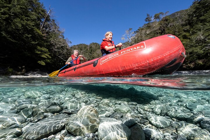 Opplev en spennende jetbåttur og rolig funyak-padling gjennom New Zealands fantastiske Dart River-villmark, foto 7 | wizardtrip