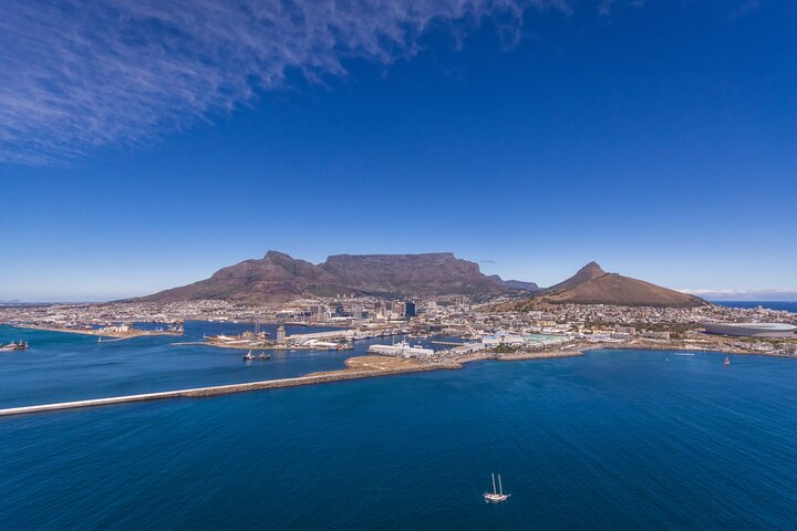 ケープタウンの海岸線とテーブルマウンテンの景観ヘリコプターフライト、その後ボートクルーズ、写真6 | wizardtrip