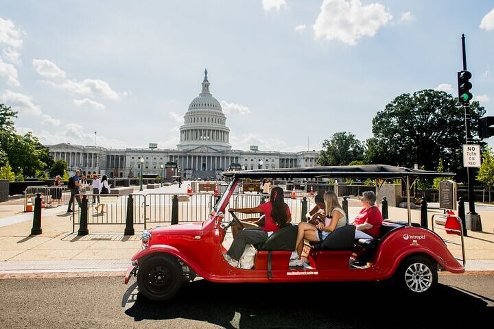 DC Monuments & Capitol Hill Highlights Tour by Electric Cart | wizardtrip