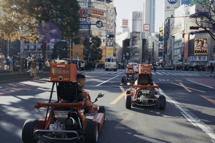 Experience a thrilling Shibuya street go-kart tour in Tokyo, Japan, passing by famous landmarks, photo 8 | wizardtrip