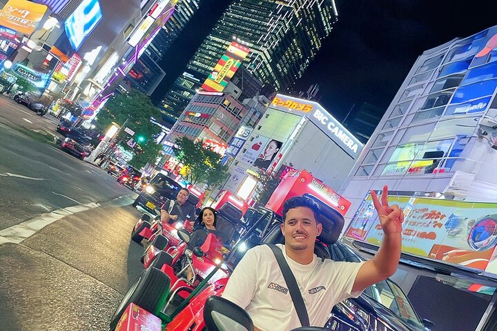 Experience a thrilling Shibuya street go-kart tour in Tokyo, Japan, passing by famous landmarks, photo 9 | wizardtrip