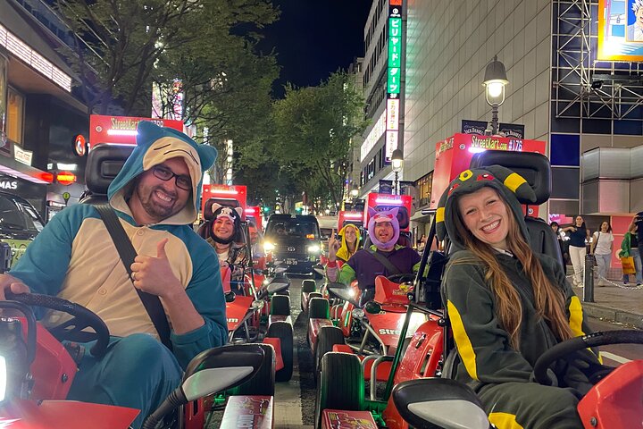 Experience a thrilling Shibuya street go-kart tour in Tokyo, Japan, passing by famous landmarks, photo 14 | wizardtrip