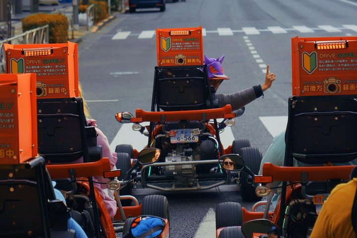 Gokart-eventyr gjennom Tokyos gater, forbi ikoniske landemerker som Tokyo Tower og Rainbow Bridge, foto 8 | wizardtrip