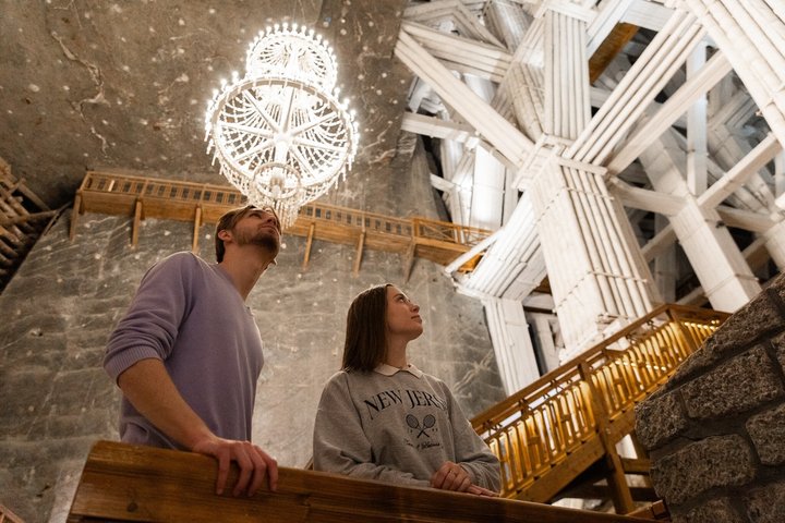 Explore the Wieliczka Salt Mine near Krakow, featuring underground chapels and salt sculptures, photo 6 | wizardtrip