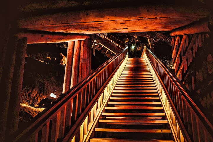Explore the Wieliczka Salt Mine near Krakow, featuring underground chapels and salt sculptures, photo 12 | wizardtrip
