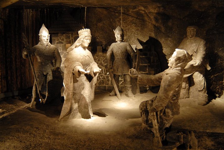 Explore the Wieliczka Salt Mine near Krakow, featuring underground chapels and salt sculptures, photo 18 | wizardtrip