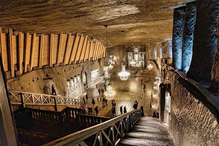 Explore the Wieliczka Salt Mine near Krakow, featuring underground chapels and salt sculptures, photo 23 | wizardtrip