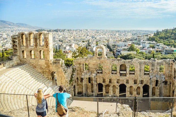 Passeio guiado a pé pela Acrópole e Parthenon em Atenas, Grécia, exibindo monumentos antigos, foto 9 | wizardtrip