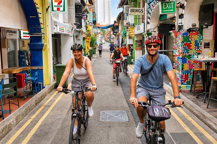 Cykeltur for små grupper, der udforsker Singapores vartegn, kultur og skjulte gader, foto 9 | wizardtrip