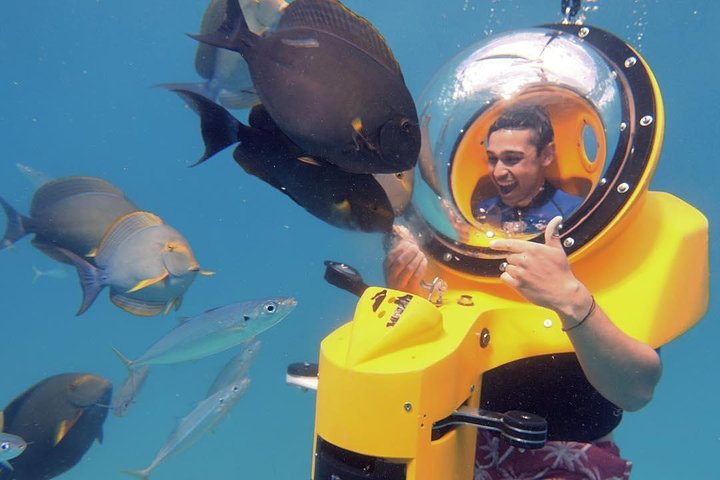 Oahu : Aventure en scooter sous-marin | wizardtrip