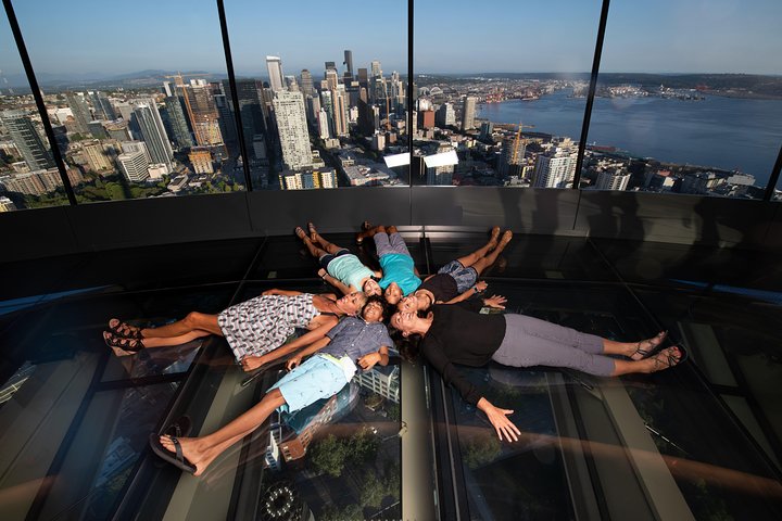 Combination ticket for Seattle's Space Needle and Chihuly Garden and Glass, featuring iconic architecture and vibrant glass art, photo 6 | wizardtrip