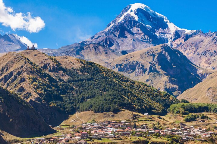 カズベギとグダウリの日帰り旅行、ジョージア、山、要塞、教会、写真16 | wizardtrip
