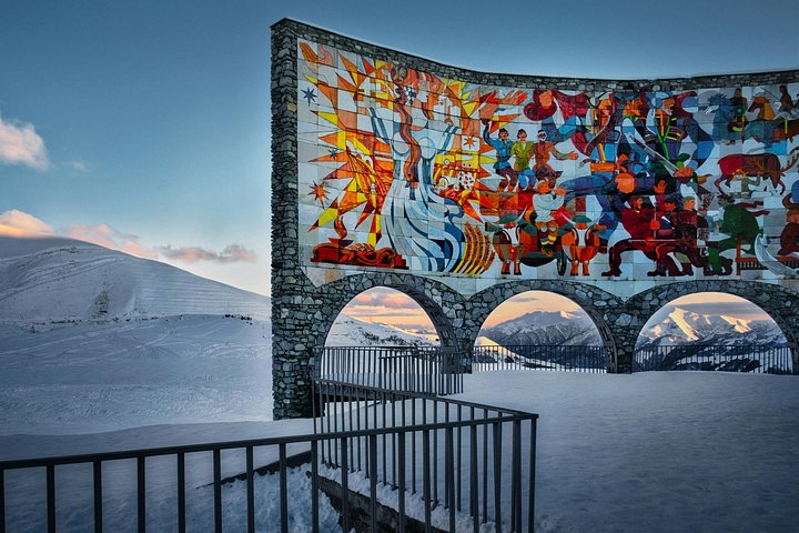 カズベギとグダウリの日帰り旅行、ジョージア、山、要塞、教会、写真25 | wizardtrip