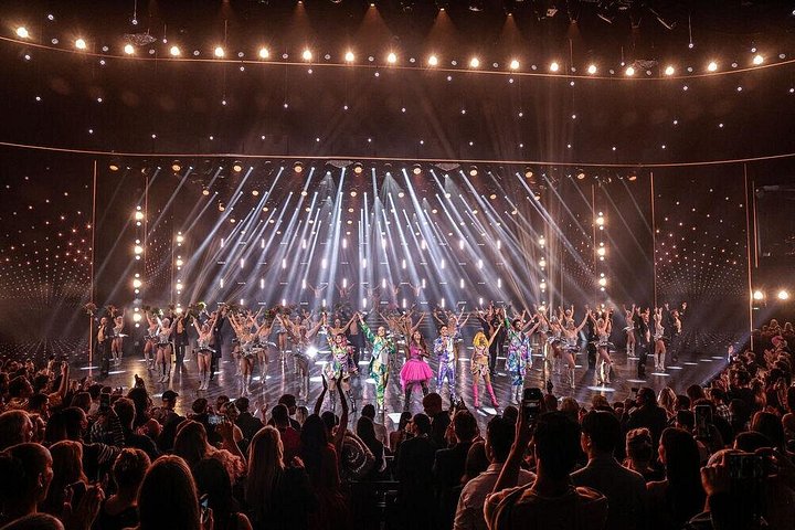 Eine schillernde Grand Show-Aufführung im Friedrichstadt-Palast in Berlin mit Künstlern und aufwendigem Bühnenbild, Foto 15 | wizardtrip