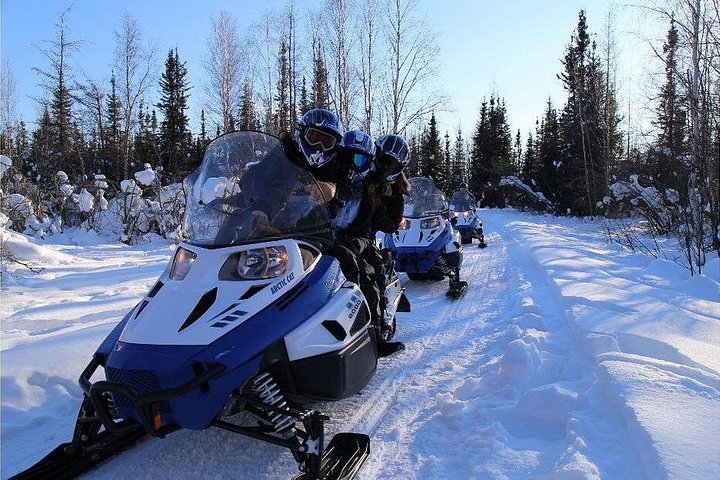 Experience an exhilarating snowmobile adventure in the winter wonderland of Fairbanks, Alaska, photo 10 | wizardtrip