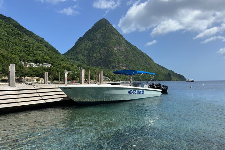 Privé Dagtocht Boottocht St. Lucia naar Soufriere | wizardtrip