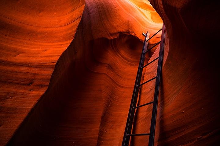 Verken de gevormde zandsteenwanden van Lower Antelope Canyon met een Navajo-gids in Page, Arizona, foto 9 | wizardtrip