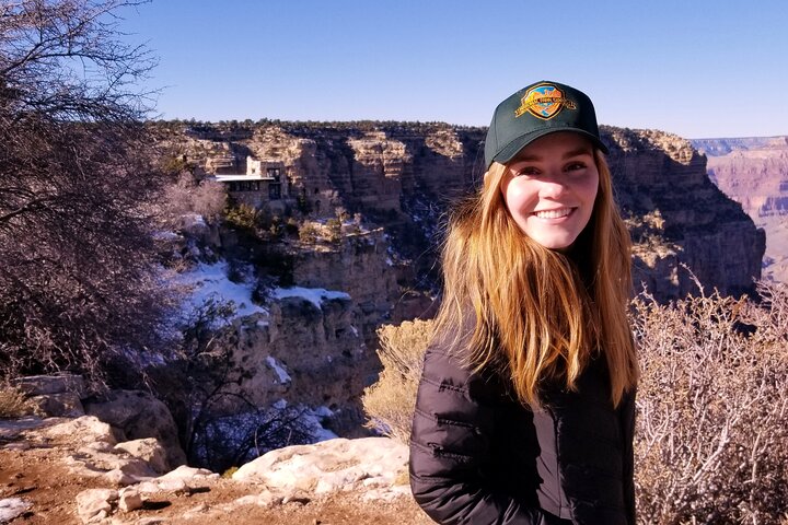 Schilderachtige uitzichten op de South Rim van de Grand Canyon, waaronder Mather Point en de Colorado River, tijdens een dagtrip vanuit Las Vegas, foto 23 | wizardtrip