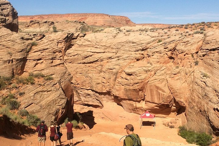 Utforsk de fantastiske slot canyon-formasjonene i Antelope Canyon X nær Page, Arizona, foto 7 | wizardtrip