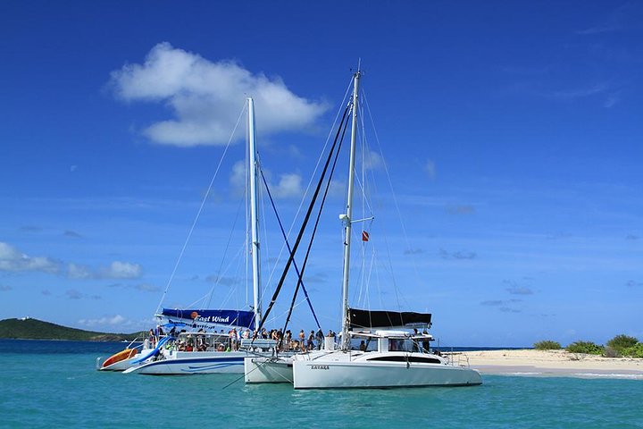 Gita in catamarano all'isola di Icacos da Fajardo, Porto Rico, con snorkeling e attività balneari, foto 12 | wizardtrip