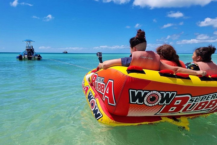 Passeio de barco de dia inteiro explorando K'gari (Fraser Island) com observação de vida selvagem e atividades aquáticas, foto 7 | wizardtrip