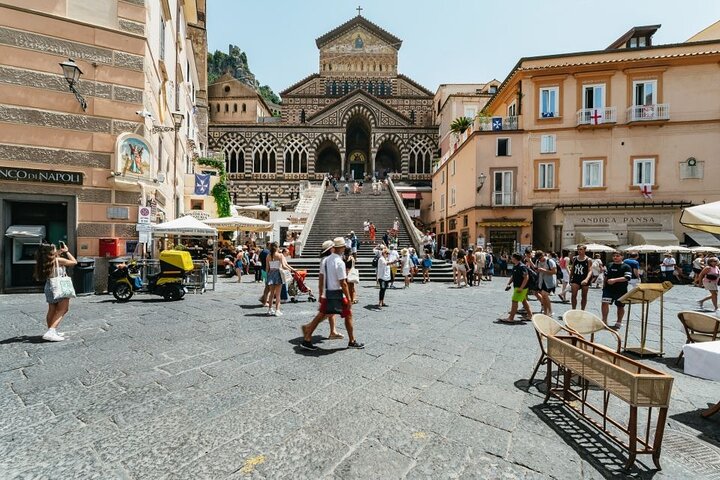 Schilderachtige boottocht langs de Amalfikust, bezoek aan Amalfi en Positano vanuit Sorrento, foto 12 | wizardtrip