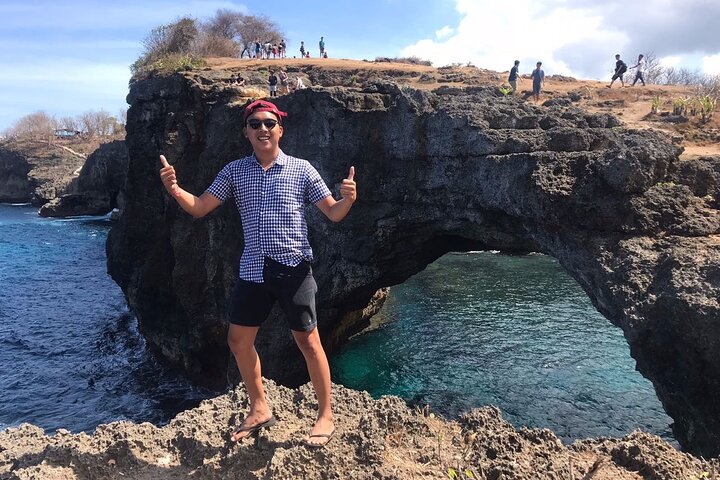 Verken de prachtige kliffen, stranden en natuurlijke zwembaden van Nusa Penida tijdens een privétour van een hele dag vanuit Bali, foto 21 | wizardtrip