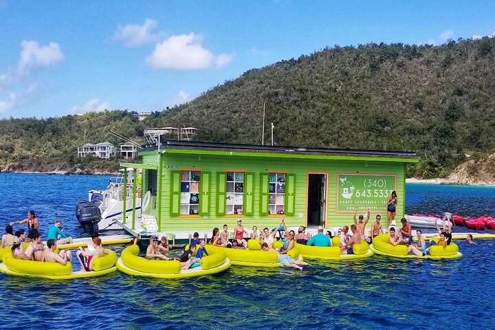 Circle the Island of St. John | Lunch stop at Lime Out (Taco Boat) | wizardtrip